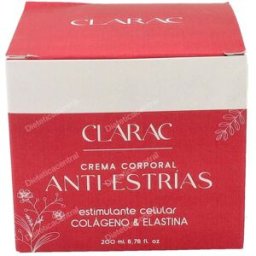 Clarac clarac elastine crema antiestrias 250ml.