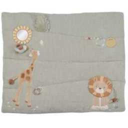 MANTA DE JUEGO SAFARI FRIENDS GRS LD8308 LITTLE DUTCH