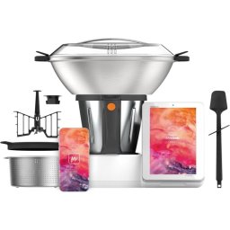 Robot de Cocina Taurus Mycook Next 2000W 3,75L Blanco Inducción Pantalla 10" Wifi