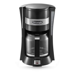 DeLonghi ICM 15210.1 Cafetera de Goteo 1.25L Negra