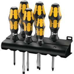 WERA 05018282001 - Juego de destornilladores Kraftform Plus, mixto