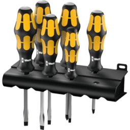 WERA 05018287001 - Juego de destornilladores Kraftform Plus, mixto