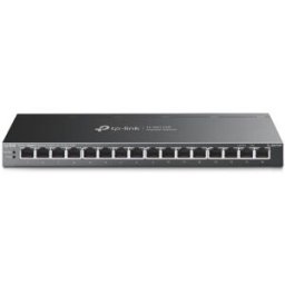 TP-Link Switch TL-SG116P Unmanaged 16-Port Gigabit Desktop Switch with 16-Port PoE+