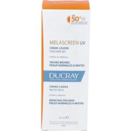 Ducray melascreen uv crema ligera fps 50 40ml.