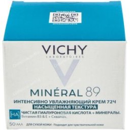 Vichy vichy mineral 89 crema boost hidratacion rica 50ml
