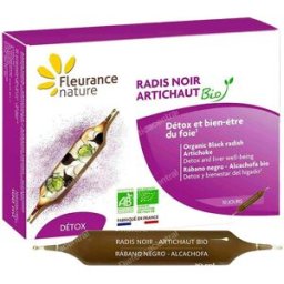 Fleurance nature rabano negro - alcachofa 10 amp bio