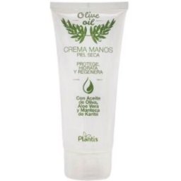 Plantis crema de manos oliva hidratante plantis 100ml.