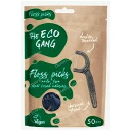 The eco gang floss pick carbon activo 50ud