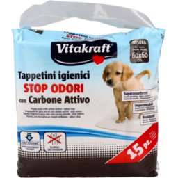 Medline veterinaria empapador de carbon activo 60x60 cm 15 un vet