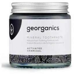 Georganics dentifrico mineral carbon activado crema 120ml.