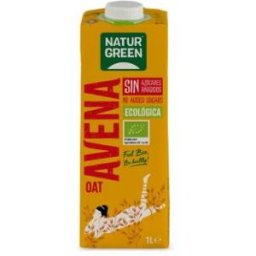 Naturgreen bebida vegetal de avena 1lt 6uds.