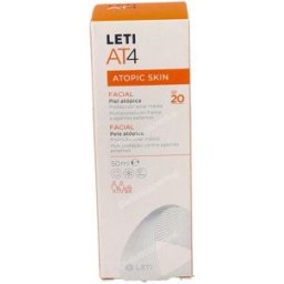 Leti leti at4 atopic skin crema facial spf 20 50ml