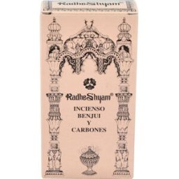 Radhe shyam incienso benjui y carbones 100gr.