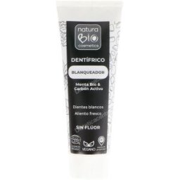 Naturabio cosmetics dentifrico blanqueador menta-carbon activo 75ml.
