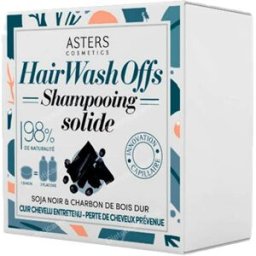 Asters cosmetics champu solido con soja negra carbon 100 gr
