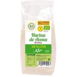 Solnatural harina de avena integral 500gr. bio sg