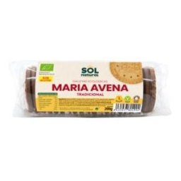 Solnatural galletas de avena maria 200gr. bio sg