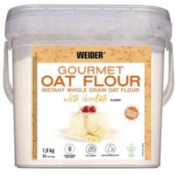 Weider weider harina de avena chocolate blanco 1,9kg.