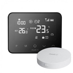 Muvit iO Termostato Inteligente Cableado y Hub para Internet