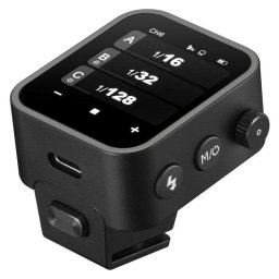 Transmisor de flash Godox X3 Nano para Fujifilm OLED táctil 2,4GHz batería integrada