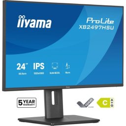 Monitor iiyama ProLite XB2497HSU-B1 23.8" FullHD 120Hz IPS 4 ms Altavoces USB VESA