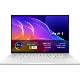 Portátil ASUS ProArt P16 OLED 16" NVIDIA RTX Spark N1X 128GB 2TB SSD Blackwell RTX Windows 11 Pro