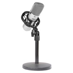 Micrófono Vonyx CM400 de condensador jack 3,5 mm/XLR con soporte