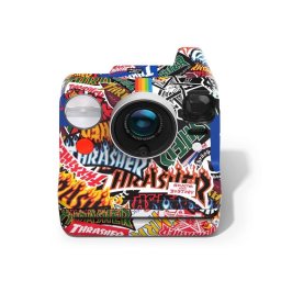 Cámara Instantánea Polaroid Now Generation 3 Flash Thrasher Edition Coral