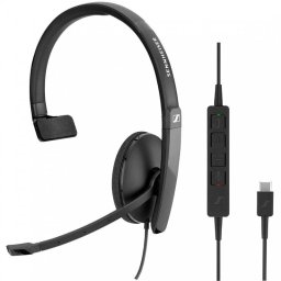 Sennheiser SC 130 Auriculares con Micrófono USB-C