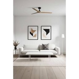 FARO BARCELONA Ventilador sin luz madera de pino pino 125x125x24 cm