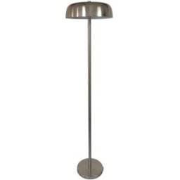 Decowood Lámpara de pie de metal en color plata de 153cm