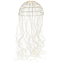 Luca Lighting Lámpara de araña plata h127xb45xl45cm