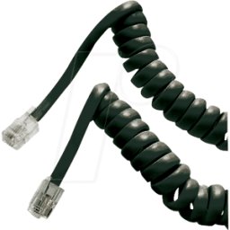 FREI HSK 4-4S 7M - Cable para teléfono, 7 m, negro