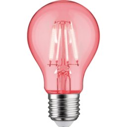 PAULMANN PLM 28723 - Lámpara LED E27 1,3 W, rojo