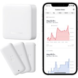 SWITCHBOT SWB BUNDLE-HUB-M - Smart Bundle, Hub Mini + 3x termohigrómetro