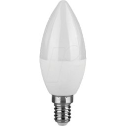 V-TAC VT-211131 - Lámpara LED E14, 6,5 W, 600 lm, 6500 K.