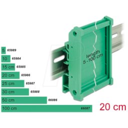 DELOCK 65986 - Soporte de placa de 20 cm de longitud