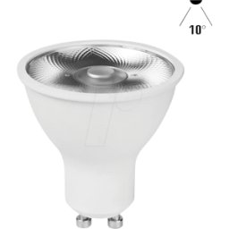 LEDMAXX LM GU10306S1 - Lámpara LED GU10, 6W, 435 lm, 3000K, 10°
