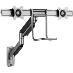MYWALL MYW HL53L - Soporte para monitor, 2 pantallas, 17 – 32", 460 mm, monta