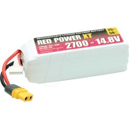 RED POWER RD XT 2700 S4 - Paquete de baterías, Li-polímero, 14,8 V, 2700 mAh