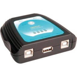 VALUE 14995034 - Conmutador USB 2.0 de 2 puertos, 4 USB-B a 1 USB 3.0 tipo A.