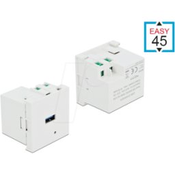 DELOCK 81311 - Easy 45 Módulo del puerto de carga 1 x USB Tipo-A