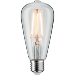 PAULMANN PLM 28703 - Lámpara de filamento LED E27, 7,5 W, 806 lm, 2700 K, regu
