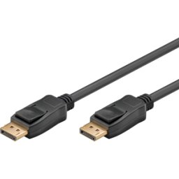 GOOBAY 74777 - Cable con certificación DisplayPort 1.4, 8K 60Hz, 1,0m