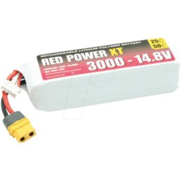 RED POWER RD XT 3000 S4 - Paquete de baterías, Li-polímero, 14,8 V, 3000 mAh