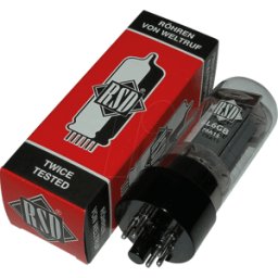 S4GB TUBE 6L6GC GB X2 - Tubo de electrones, tubo de potencia, octal, 8 polos, par empare