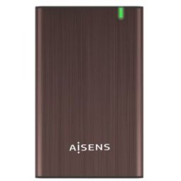 Aisens Caja Externa 2.5" ASE-2525BWN 9.5 mm SATA A USB 3.0/USB 3.1 Gen1, Marron