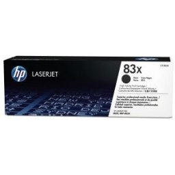 HP 83X - Negro - original - LaserJet - cartucho de tóner ( CF283X )