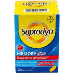 Supradyn supradyn memoria 50+ 30comp.
