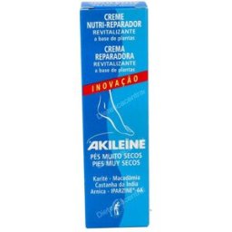 Akileine crema nutri-reparadora pies secos 75ml.